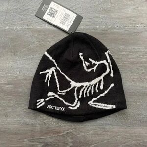Arc'teryx Black Beanie Birdhead Toque New